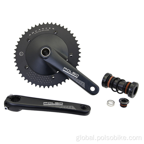 Fixed Gear Bike Crank Set 170mm CNC Machined Crank BCD144 165/170mm Fixed Gear Bike Manufactory